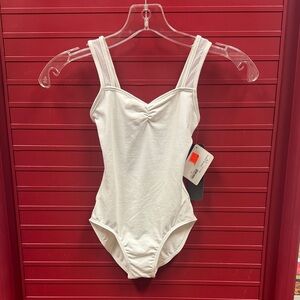 Kids Medium White leotard (SoDanca)